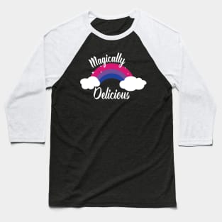 Magically Delicious Bisexual Pride LGBT Baseball T-Shirt